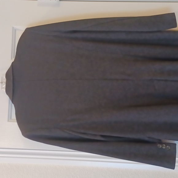 *VTG Will Smith Dark Grey Stretch Coat sz 10 - Picture 6 of 12